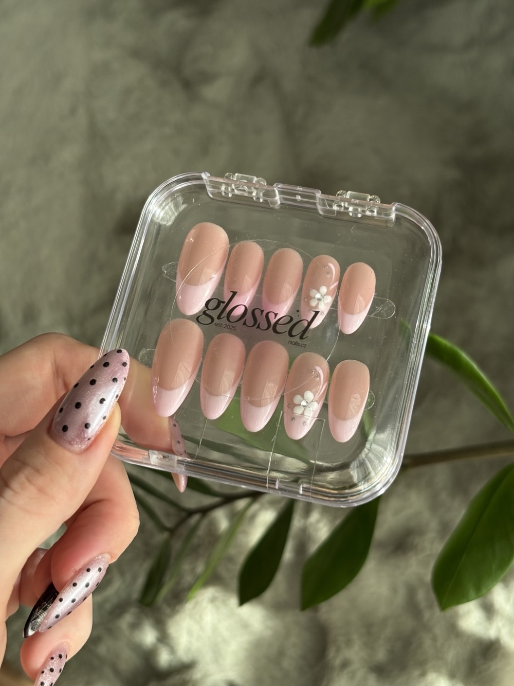 Balení press-on nehtů Glossed Nails