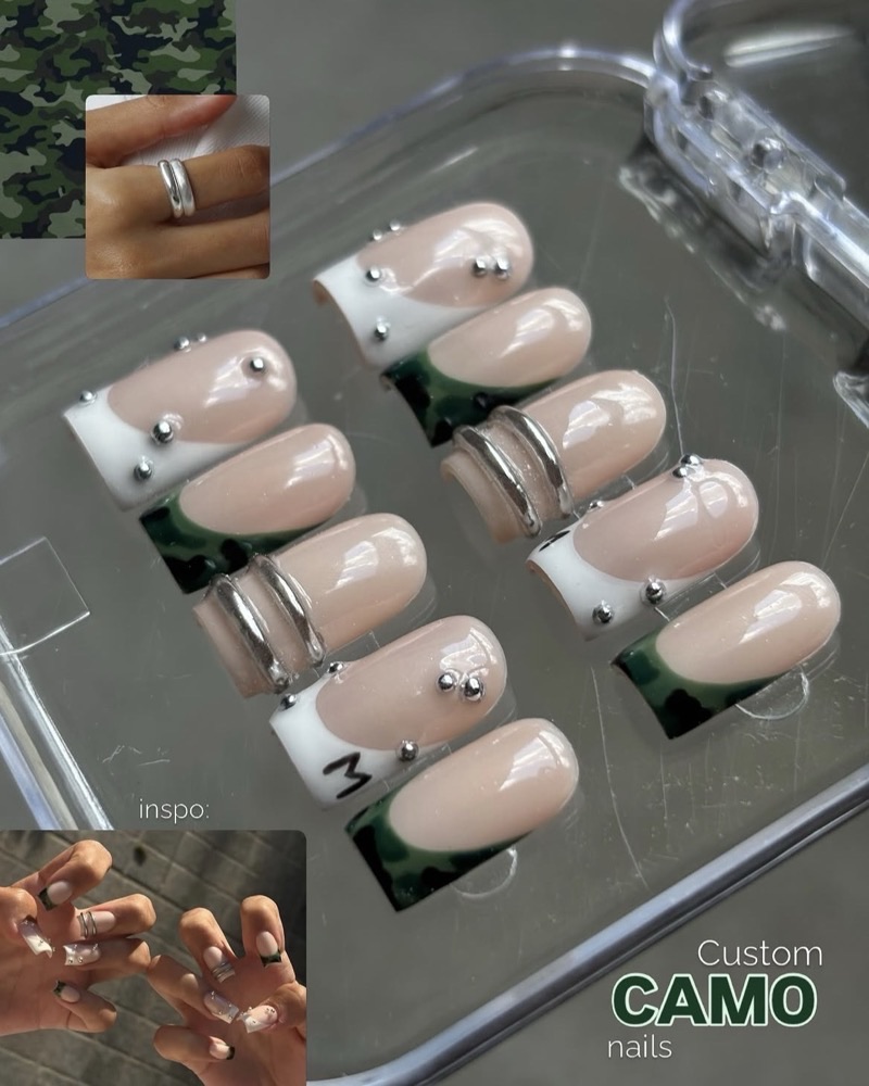 Press-on nehty Glossed Nails — post 6 na Instagramu